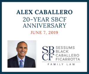 Alex Caballero 20-Year Work Anniversary