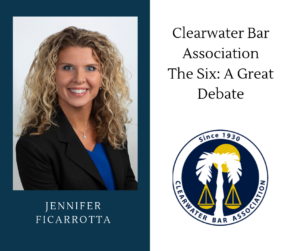 Jennifer Ficarrotta - Clearwater Bar Debate
