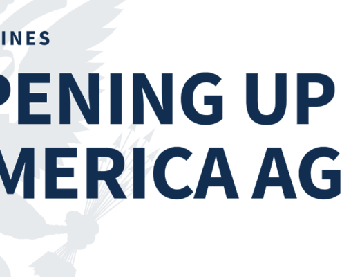 Opening America Again