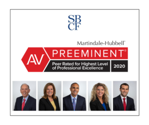 SBCF Attorneys Maintain Martindale-Hubbell Peer Review Ratings