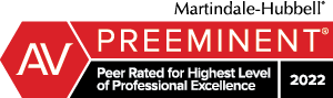 Alex Caballero, Martindale Hubbell Preeminent Peer Review Rated