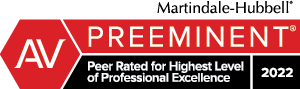 Andrew D. Reder, Martindale-Hubbell, AV “Preeminent”® Peer Review Rating 2022
