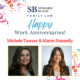 A colorful graphic features confetti, the navy and gray logo for Sessums Black Family Law, and two photos of women with long dark hair smiling at the camera